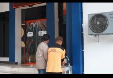 DPUPR Kota Sediakan Box Disinfektan