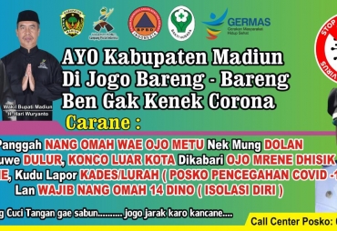 Antisipasi Corona Pemdes Kebonagung Bekerja Ekstra