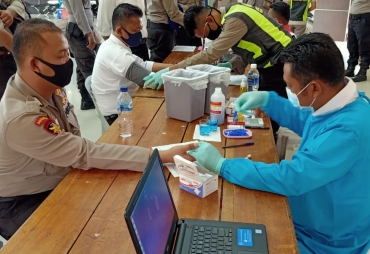 Gelar Donor Darah Polda Kepri Kumpulkan 93 Kantong