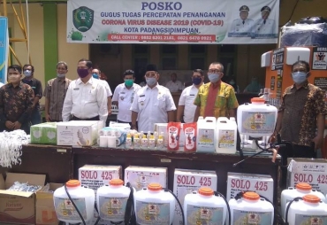 IKAPADA Bantu Pemkot Sidimpuan Hadapi Wabah Corona