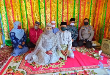 Bhabinkantibmas Desa Sipungguk Sosialisasikan Himbauan Antisipasi Virus Corona