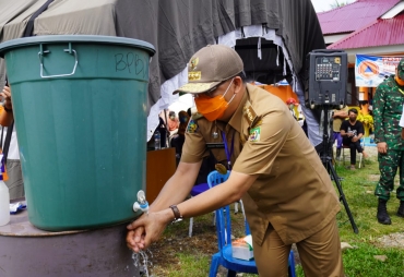 Gubernur Rohidin Minta Logistik Petugas Perbatasan Diperhatikan 