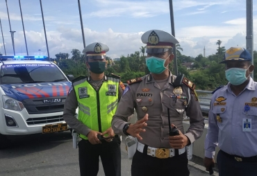 Jelang Ramadhan Personil Gabungan Gelar Patroli Skala Besar di Kampar
