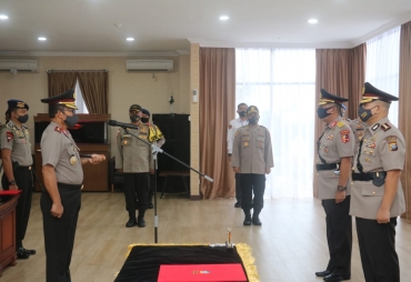 Kapolda Kepri Pimpin Sertijab Wakapolda