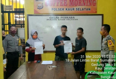 Gelar Mediasi Polsek Kaur Selatan Selesaikan "Problem Solving"