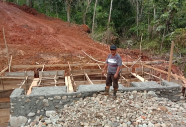 Wujud Kesejahteraan Desa Lubuk Puding Genjot Pembangunan
