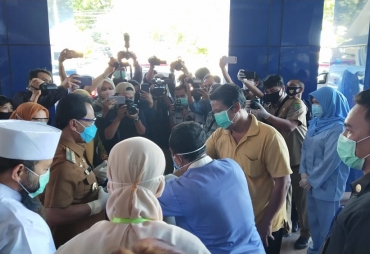 Pasca Diisolasi Tiga PDP Sembuh Dipulangkan 