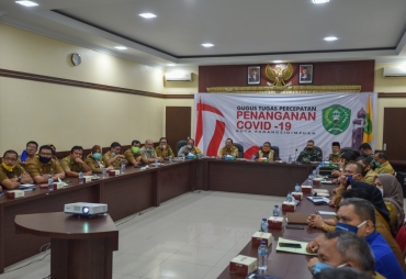 Pemkot Sidimpuan Sambut Kunjungan Mayjend Darlan Harahap