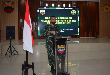 Dandim 0212/Tapsel Buka Kegiatan KBT se-Tabagsel