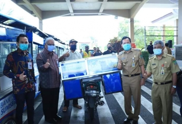 Pemkot Prabumulih Serahkan Bantuan Sarana Usaha Bagi Pedagang Kuliner