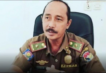 A Halim selaku Kepala Satpol PP dan Damkar Mukomuko