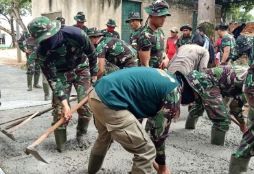 Kodim 0316/Batam Gelar TMMD di Kampung Tanjung Gundap