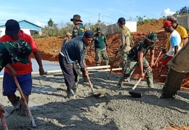 Jalan Mulus Warga Tanjung Gundap Ucapkan Terima Kasih