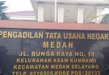 PTUN Medan Tolak Permohonan Warga Sidimpuan