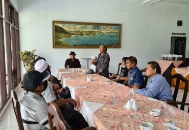 Ketua Dewan Masjid Tatap Muka Bersama Workers Comunity Pemenangan Karo Jambi-Paulus Sitepu