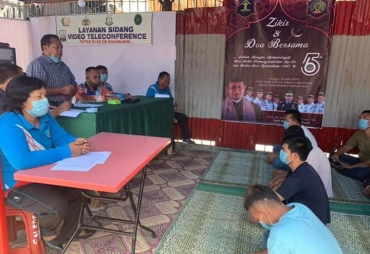 Rutan Kelas II B Kabanjahe Gelar Sidang TPP