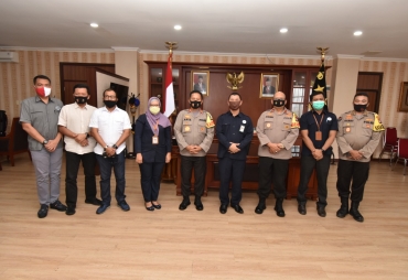 Kapolda Kepri Terima Kunjungan Kerja Kepala BPOM Kota Batam
