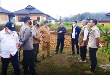 Tinjau Huntap Relokasi Tahap Ke III Ini Harapan Bupati Karo