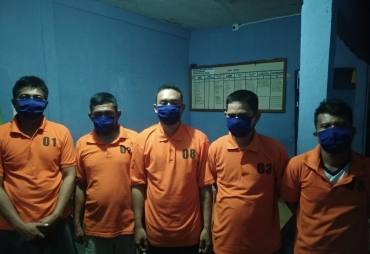 Curi dan Gelapkan 500 Kg Kabel Polda Kepri Amankan Lima Pelaku