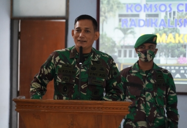 Danrem 071 : Pertebal Semangat Kebangsaan Adalah Upaya Cegah Radikalisme