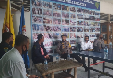 Terima Kunjungan Kapolres Karang Taruna Tapsel Nyatakan Siap Bersinergi