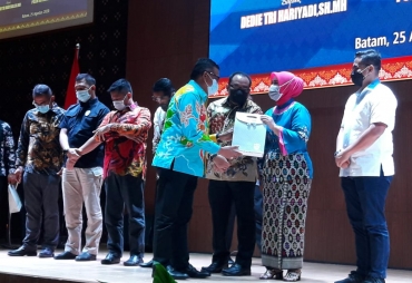 Malam Pisah Sambut Polin Octavianus Jabat Kajari Batam