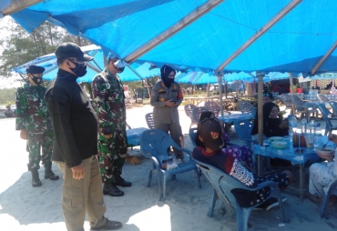 Hari Ketujuh Tim Gabungan Masih Sosialisasikan Pergub Wajib Pakai Masker