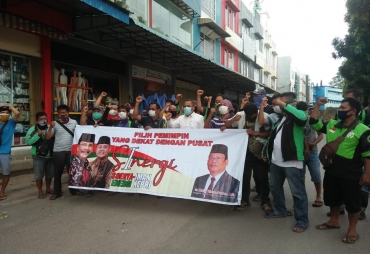 Driver Ojek Online Dukung Soerya-Iman di Pilgub Kepri