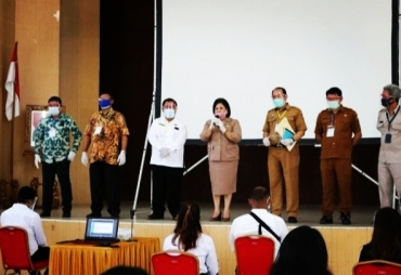 Buka SKB CPNS Ini Kata Wabup Cory Sebayang.