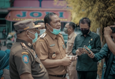 Lakukan Pendisiplinan Prokes Covid-19 Tim Gabungan Padangsidimpuan Gelar Operasi Yustisi