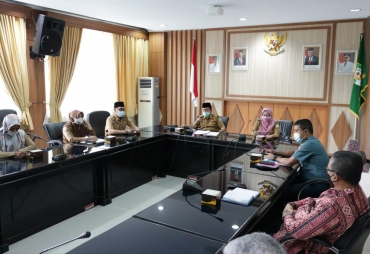 Kemenhan RI dan Pemprov Bahas Ketahanan Pangan 30 Ribu Lahan Singkong Disiapkan