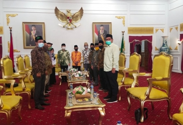 Gubernur Rohidin Terima Audiensi PSN NU Provinsi Bengkulu 