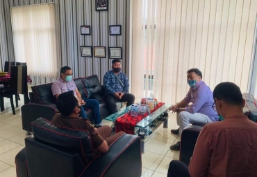 Sinergitas Jelang Pesta Demokrasi Kejari Sambut Kunjungan Komisioner KPU Karo