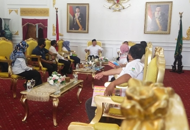 Gubernur Rohidin dan AMPK Bahas Pembangunan Rumah Perlindungan ABK dan Berkebutuhan Khusus