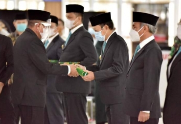 Gubernur Sumut Lantik 11 Pjs Kepala Daerah