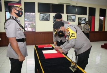Tiga Pejabat Utama Polresta Barelang Berganti 