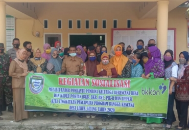 desa lubuk Gilang kecamatan air periukan mengadakan kegiatan sosialisasi
