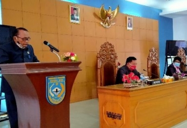 Raperda Nomor 16 Tahun 2016 Tujuh Fraksi DPRD Sampaikan Pandangan Umum