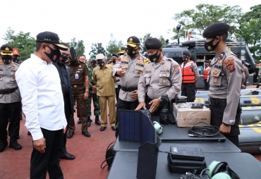 Gubsu Edy Rahmayadi Apresiasi Kesigapan Kapolda Antisipasi Bencana Alam