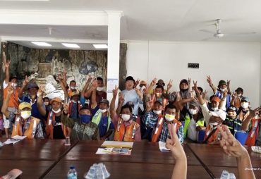 Jukir 12 Zona Kota Bengkulu Siap Menangkan Rohidin-Rosjonsyah