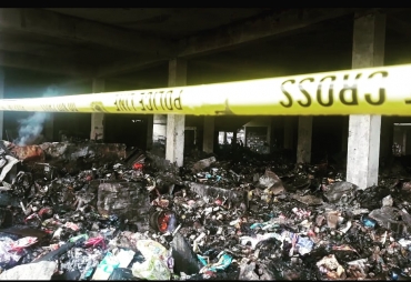 Labfor Polda Sumut Akan Selidiki Penyebab Kebakaran Pasar Tingkat