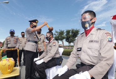 Kapolda Kepri Pimpin Upacara Pembukaan Pendidikan Bintara 2020