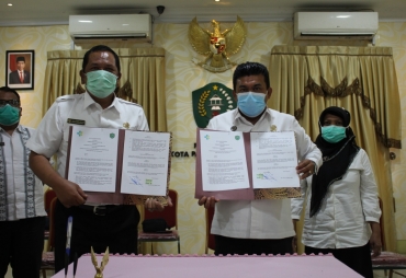 Walikota Padangsidimpuan Tandatangani MoU Bersama Kemenkes RI