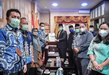 Walikota Padangsidimpuan Terima Kunjungan Tim BPK Sumut