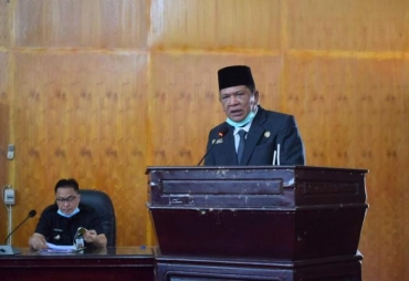 Walikota Sidimpuan Sampaikan Ranperda APBD ke DPRD