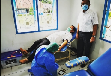 Jaga Kesehatan dan Bantu Sesama Alasan Bupati Karo Rutin Donor Darah