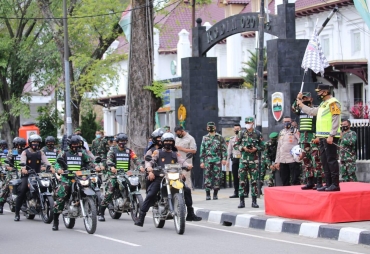 Polda Sumut dan Kodam I/BB Laksanakan Patroli Skala Besar