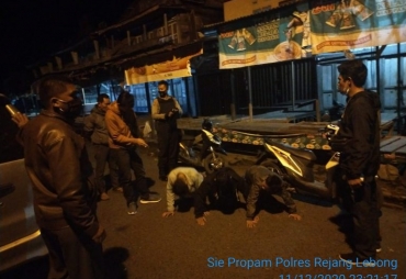 Ops Pekat Nala Polres RL Jaga Kamtibmas dan Disiplinkan Penerapan Covid-19
