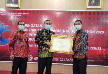 Pemkab Karo Raih 4 Kali Award Peduli HAM