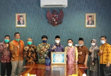 PDAM Kota Bengkulu Dapat Penghargaan dari BPKP